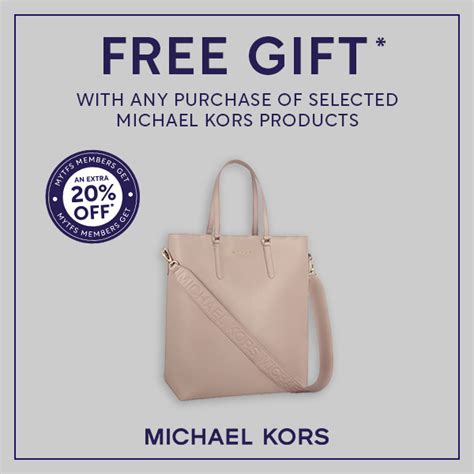 free michael kors bag superdrug|Free Gift With Purchase .